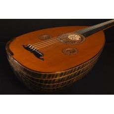 Hossein Karimian 7-course oud Flamed black walnut/ Ordered and Sold!